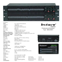 Equalizer Betavo BEQ-808+ Original GARANSI RESMI 1 TAHUN