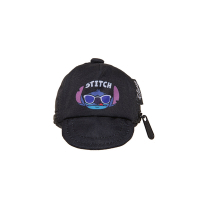 【OUTDOOR】Disney聯名款史迪奇帽子造型零錢包-黑色 ODDY21B10BK