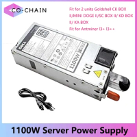 Power Supply 1100W Miner Server PSU Fit for Goldshell Mini Doge II/KA Box/SC Box II Box Fit for Antminer L3 L3++ ASIC Miner