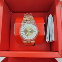 JAM TANGAN WANITA SWATCH GE248A- SWATCH GE248A SWATCH GE 248A STAINLES GOLD-DIAMETER 3,2CM-SWATCH OR