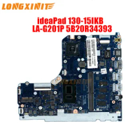 LA-G201P For Lenovo ideaPad 130-15IKB Laptop Motherboard With I3-8130U I5-8250U I7-8550U 4GRAM 2G GPU