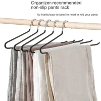 Open-end Hangers,metal Cabinet 10Pcs Towel Wardrobe Non Organizers,clothes Trousers Slacks Racks, Pants Storage Slip Supplies