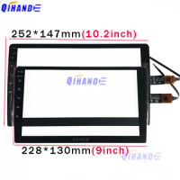 New 2.5D 9 10.2 INCH Touch For Junsun V1 Pro Android 9.0 Multimedia Player Touch Screen Panel Glass