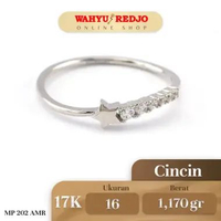 Cincin Emas AMR Kadar 17K Wahyu Redjo CC-17K-30647162-PMR