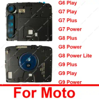 Motherboard Housing For Motorola MOTO G6 G7 G8 G9 Play Plus G8 Power Lite Mainboard Frame Flashlight Cover Lens Holder