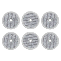 6Pcs Replacement Mop Pads Compatible For LG A9 Steam Mop Cloth Vacuum Cleaning Mopping Machine Mop Cloth Nonporous