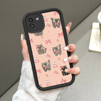 Cocok Untuk Samsung Galaxy A03 Case kucing lucu Casing Hp Silikon Pelindung Tahan Benturan Phone Cas