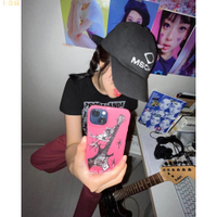 韓國ins甜辣妹y2k搖滾吉他適用於1413pro1112xxr12mini菲林包硬殼手機殼