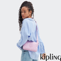 『千層包』Kipling 夢幻優雅粉紫單肩隨身斜背包-RIRI