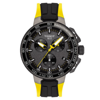 TISSOT天梭 官方授權 T-RACE環法特別款計時腕錶 母親節 禮物 44.5mm/T1114173744100