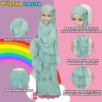 ￼MUKENA ANAK PEREMPUAN MUKENAH HASNA SIZE 1 S/D 4 TAHUN MUKENAH ANAK MUKENA BAYI MUKENAH ANAK PEREMP