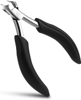 FVION Nail Clippers - Ingrown Nail Clippers with Straight Stainless Steel Professional for Cutting T