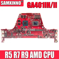 GA401IH For Asus ROG Zephyrus G14 GA401IH-HE071T GA401Ii Laptop Motherboard R5 R7 R9 CPU 8G RAM GTX1650 V4G