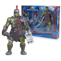 18cm Marvel Avengers Gladiator Hulk Armor Metal Action Figure Collectible Model Toy Doll Children Gifts