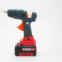 Cordless Hot Glue Gun Kit W/ 20Pcs 7mm Glue Sticks Arts&amp;Crafts&amp;DIY Electric Heat Repair Tool For Einhell / OZITO 18V Max Battery