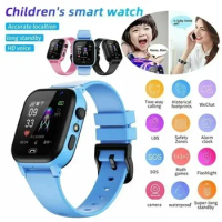 2024 Kids 4G Smart Watch Sim Card Video Call SOS GPS Location Phone Watch Camera Location Tracker Waterproof Child Smartwatch