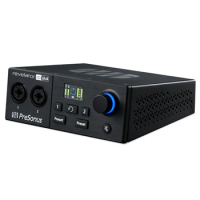 Presonus Revelator io24 audio interface USB sound card stand-alone functionality for podcasting,streaming,vlogging,recording