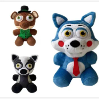New FNAF Plush Toys Cute Soft Stuffed Anime Plushie Dolls For Kid Birthday Christmas Gift
