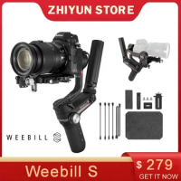 ZHIYUN Weebill S Handheld Camera Gimbal Stabilizer for DSLR Mirrorless Sony A7M3 A7III A7R3 Nikon Z6 Z7 Panasonic GH5s Canon