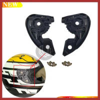 Pair Motorcycle Helmet Visor Shield Gear Base Plate Lens Holder Case For HJC RPHA-11 RPHA-11