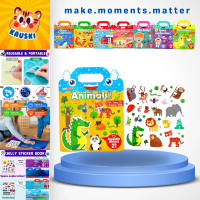 KEYBABY My First Sticker Book - Buku Stiker Anak 3 Tahun - Mainan Edukasi KB220027