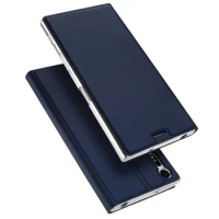Luxury Leather Flip Wallet Phone Case For Sony Xperia 20 XA1 Plus XZ1 Premium XZ X Compact XP L1 Z6 E6 XZ5 XA3 Card Holder Cover