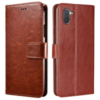 Flip PU Leather Case for Sharp Aquos R3 6.2 inch Book Magnetic Protective Stand Wallet Cover Card Slot Fundas for Sharp Aquos R3
