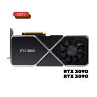 NVIDIA GeForce RTX 3090 24GB RTX 3090 Ti 24GB GDDR6X 384bit PCI Express 4.0 16X desktop computer professional graphics card