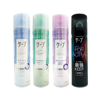 【日本KAO花王】CAPE速乾持久蓬鬆空氣感美髮定型噴霧180g/罐(瀏海扁塌髮噴劑定型液頭髮抗毛躁快乾造型慕斯)