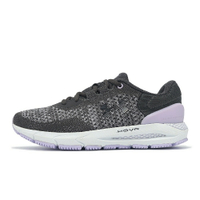 Under Armour UA 慢跑鞋 HOVR Intake 6 女鞋 紫 黑 針織 緩震 運動鞋 UA 3026141102