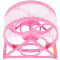 Hamster Running Wheel Hamster Small Animal Jogging Scroll Pet Exercise Plastic Silent Cage