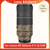 For Canon RF 600mm F11 IS STM Anti-Scratch Camera Lens Sticker Coat Wrap Protective Film Body Protector Skin Cover 600/11 11/600