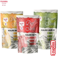 YUUKA FOOD Kaldu Asli Jamur Ayam Sapi 50gr MPASI Anak BB Booster