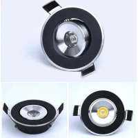 1W 3W LED Spot lights Mini led Ceiling Downlights Lighting Bulb for Cabinet Counter Showcase AC110V 220V