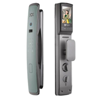 Smart Door Lock with camera smart fingerprint Digital Password Electronic Automatic Wifi Locks door lock