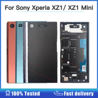Rear Door Battery Back Housing For Sony Xperia XZ1 G8341 G8342 Battery Case For XZ1 Mini XZ1 Compact Back Cover Replacement