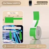 NIIMBOT M2 Stiker Label Kabel kusut, Label serat optik Tahan Air, Tahan Lama dan Tidak Luntur Kabel 