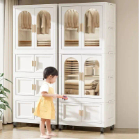 [COD] Orderly Life Lemari baju bayi gantung ukuran sangat besar Ramah lingkungan plastik jumbo serba