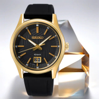 【SEIKO 精工】CS系列 輪胎紋大日期手錶-39.5mm 母親節 禮物 送禮(SUR560P1/6N76-00K0C)