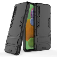 Shockproof Armor Case For Samsung Galaxy A90 A80 A72 A71 A70 A60 Stand Holder Armor Phone Cases For SamsungA55 A52 A51 A50 4G 5G