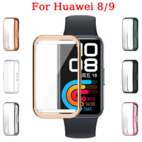 For Huawei Watch 9 Silicone Case Colorful Protector Cover For Huawei Watch 8 Full Protect Case Smartwatch Fall Prevention Shell