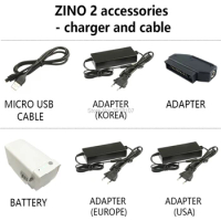HUBSAN ZINO 2 uav spare parts original charger battery USB charging cable charging adapter accessories