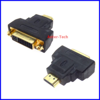 DVI to HDMI-compatible Adapter Converter HDMI Male to DVI 24+5 Female Converter Adapter 1080P For HDTV Projector Monitors