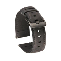 For Fossil Gen 5 Gen5 Strap Carlyle HR/Julianna/Garrett/Hybrid Smartwatch HR Band Crazy Horse Leather Watchband bracelet correa