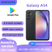 Samsung Galaxy A54 5g Smartphone Octa Core Exynos 6.4inch AMOLED 6/8GB RAM 128/256GB NFC Original Used Phone