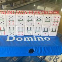 Batu DOMINO BATU Gaple + Kotak penyimpanan