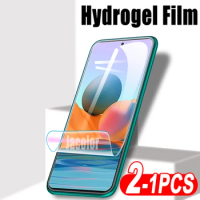 1-2PCS Hydrogel Film For Xiaomi Redmi Note 10S 10 S Pro Max 5G 10Pro Phone Protective Cover For Note10 Note10S Screen Protector