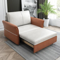 Single Sofa Bed Multifunctional Living Room Folding Technology Cloth Sofa Bed Storage Space Nordic Small Apartment Furniture