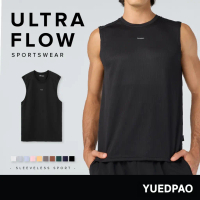 Yuedpao Sportswear เสื้อออกกำลังกายแขนกุด เสื้อกีฬา เสื้อกล้ามออกกำลังกาย เสื้อสำหรับวิ่ง Ultra Flow
