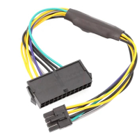 For DELL Optiplex 3020 7020 8-Pin Power Cord Cable ATX 24P To 8P Cable